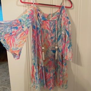 Colorful Lily Pulitzer Dress. Flowy summer dress